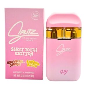 splitz 2g disposable strawberry shake x banana belts